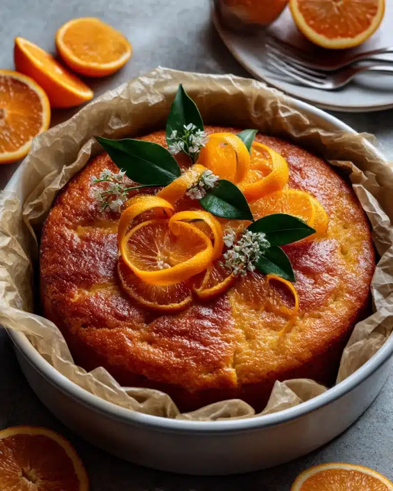 Whole Orange Cake Recipe