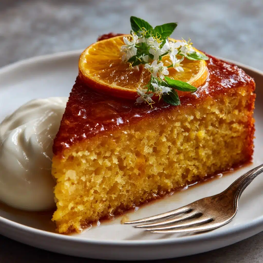 Whole Orange Cake Recipe - Recipe Image