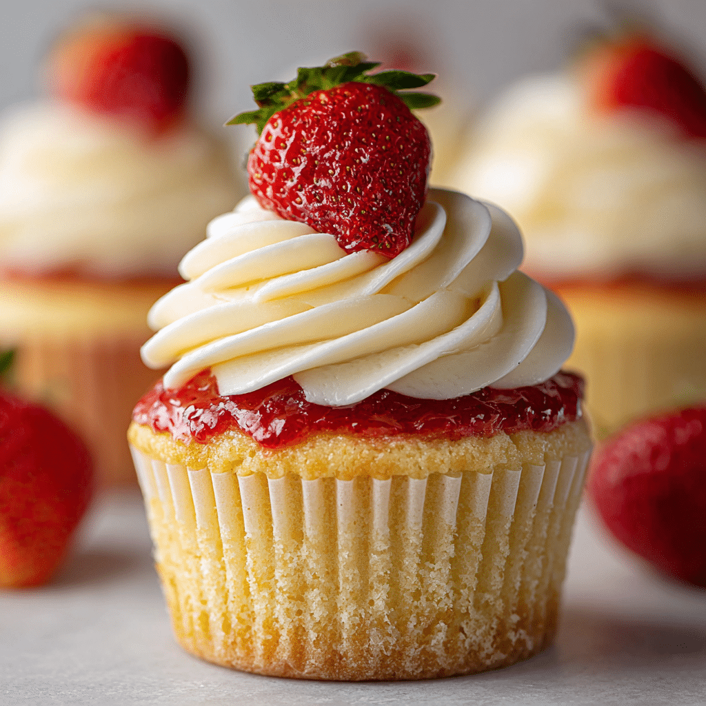 Strawberry Mango Margarita Cupcakes Recipe - Recipe Image