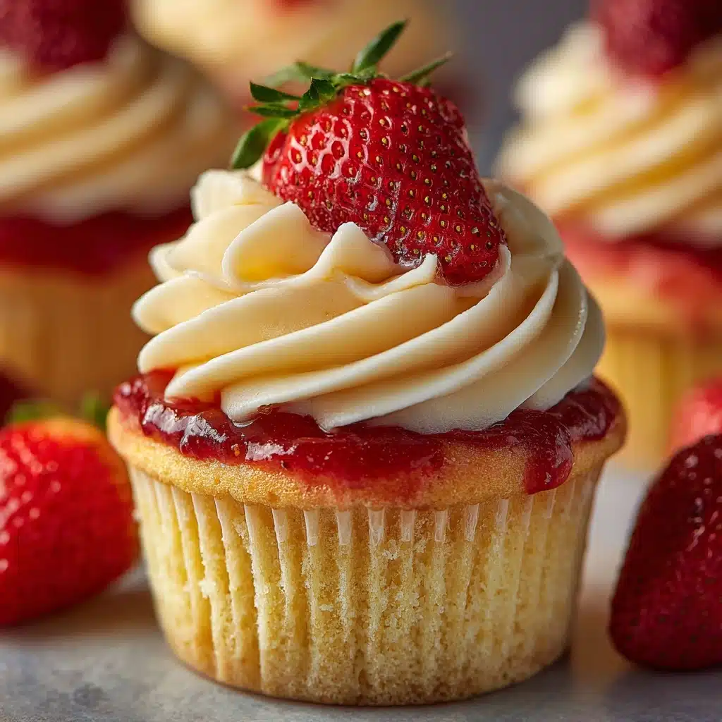 Strawberry Mango Margarita Cupcakes Recipe - Recipe Image