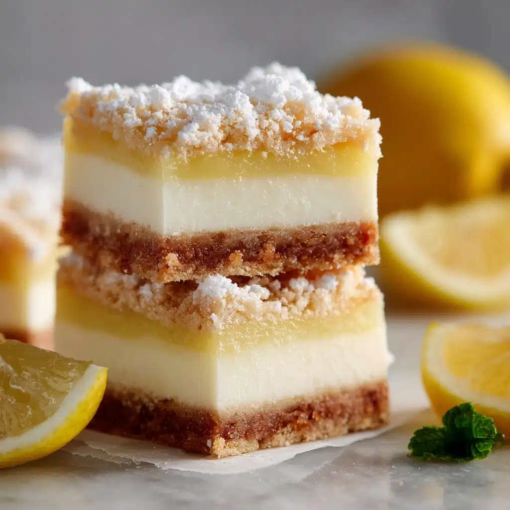 Lemon Cream Cheese Bars Recipe - Recipe Image
