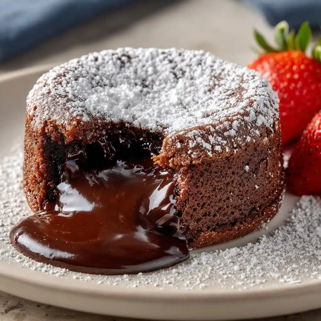 Air Fryer Lava Cake Recipe - Recipe Image