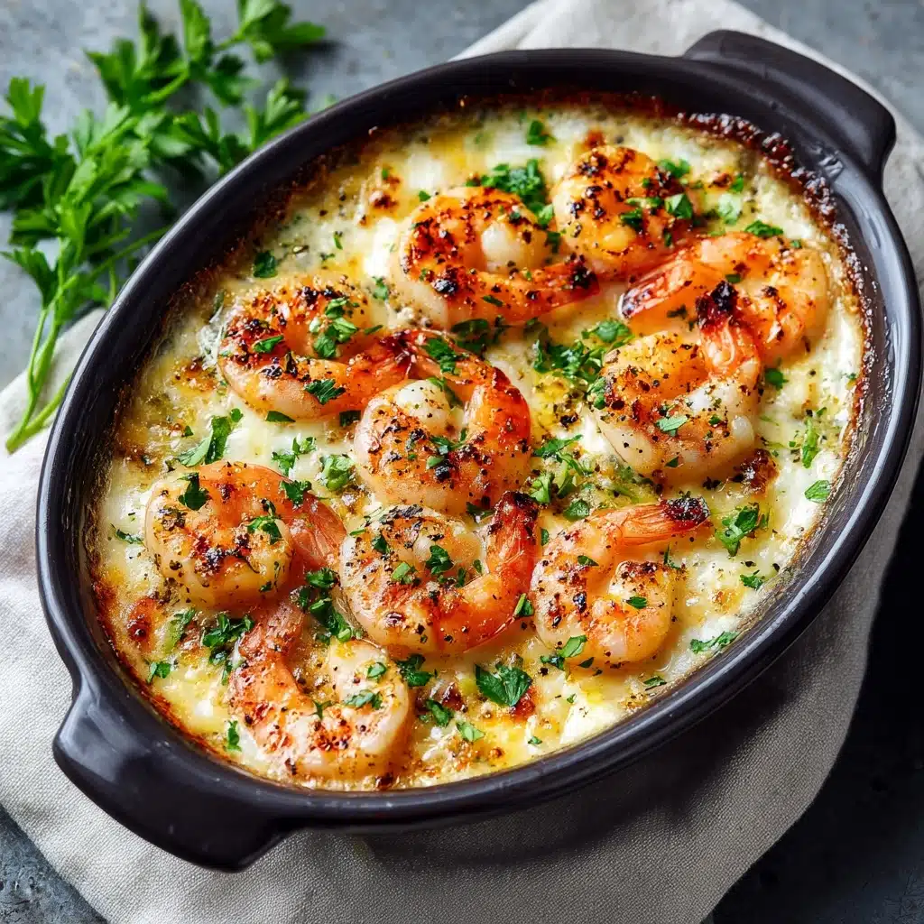 Garlic Shrimp Gratin Recipe - Recipe Image