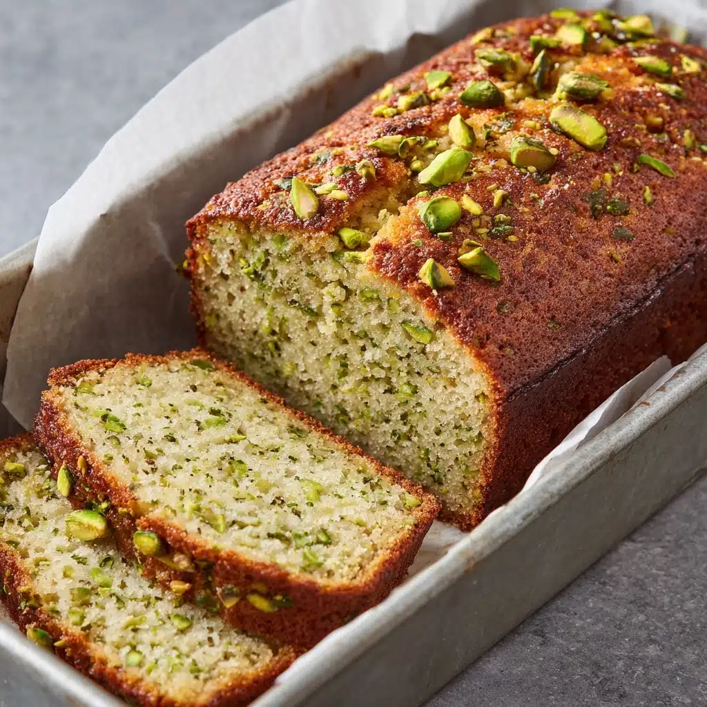Pistachio Pudding Bread Recipe - Recipe Image