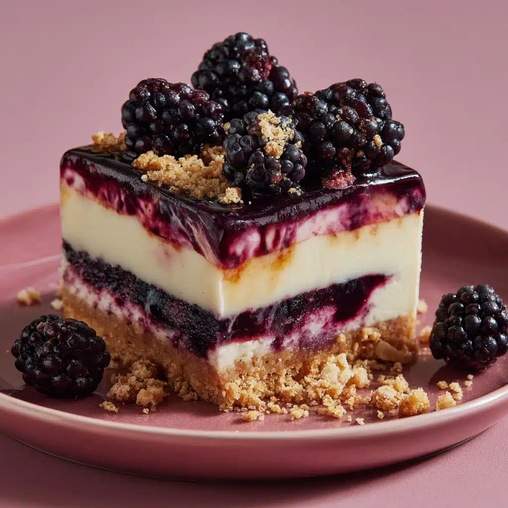 Blackberry Pretzel Dessert Recipe