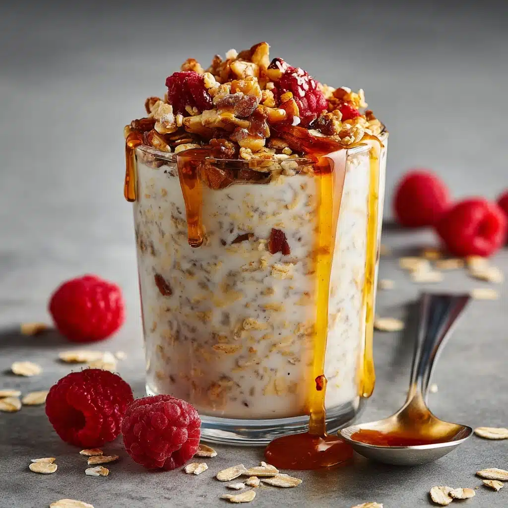 Maple Brown Sugar Overnight Oats Recipe - Recipe Image