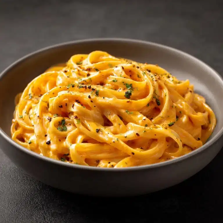 Creamy Red Pepper Alfredo Sauce Recipe