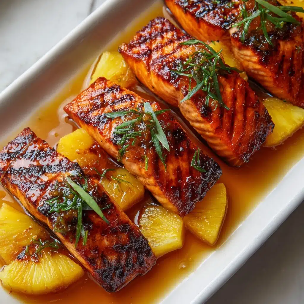 Baked Pineapple Salmon Recipe - Recipe Image