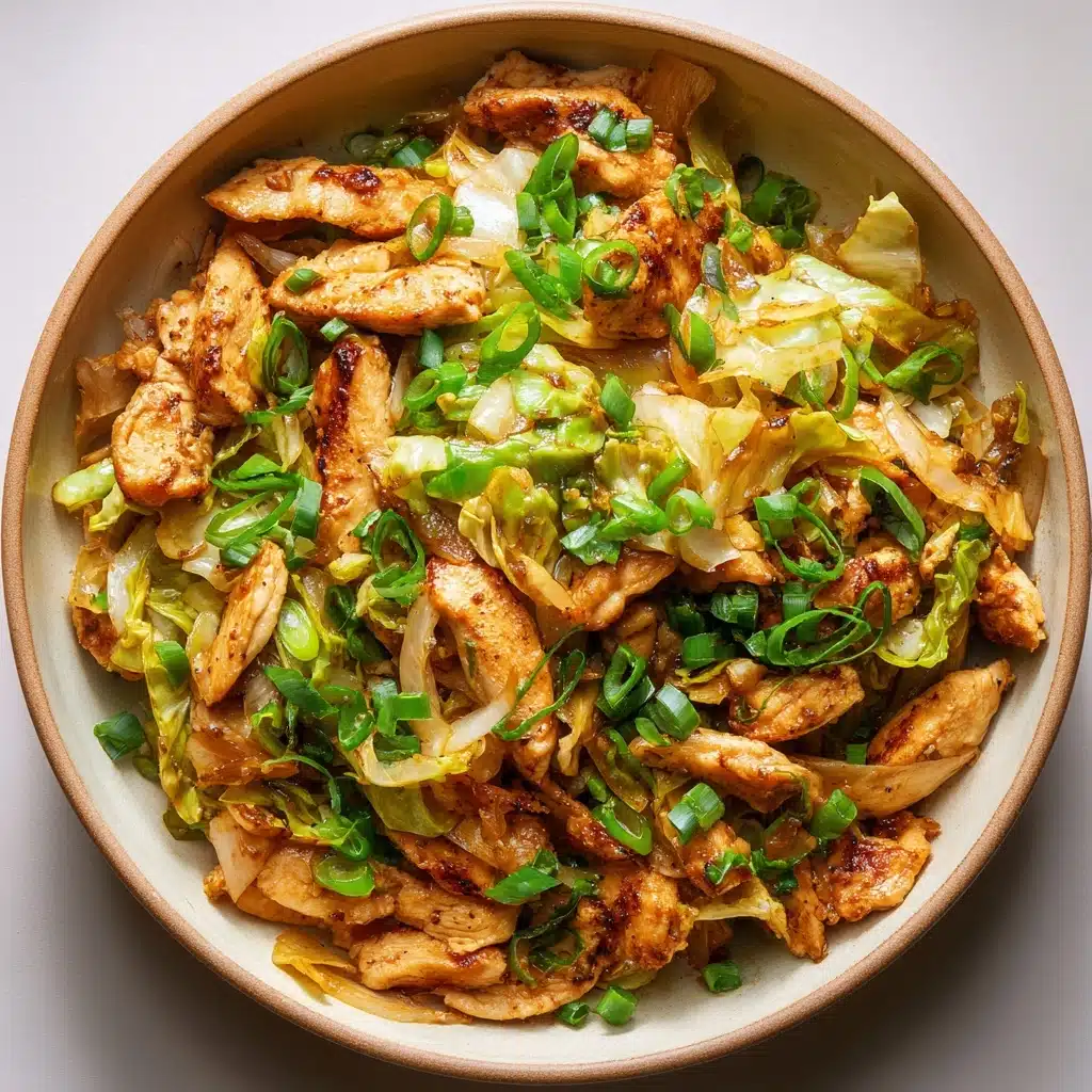 Chinese Chicken Cabbage Stir-Fry Recipe