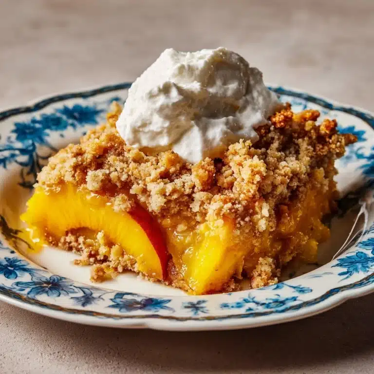 Best Peach Crisp Recipe