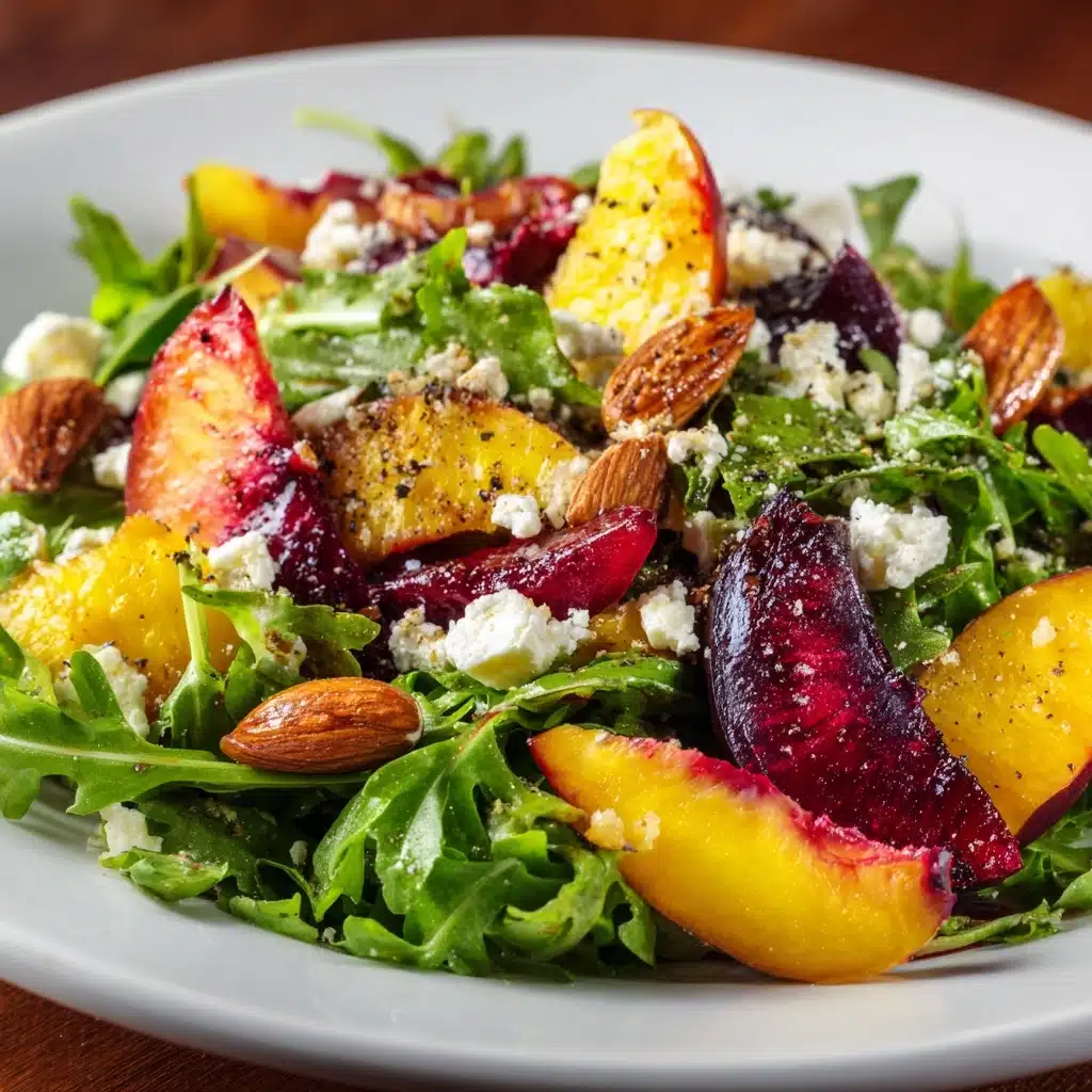 Arugula Nectarine Salad Recipe - Recipe Image