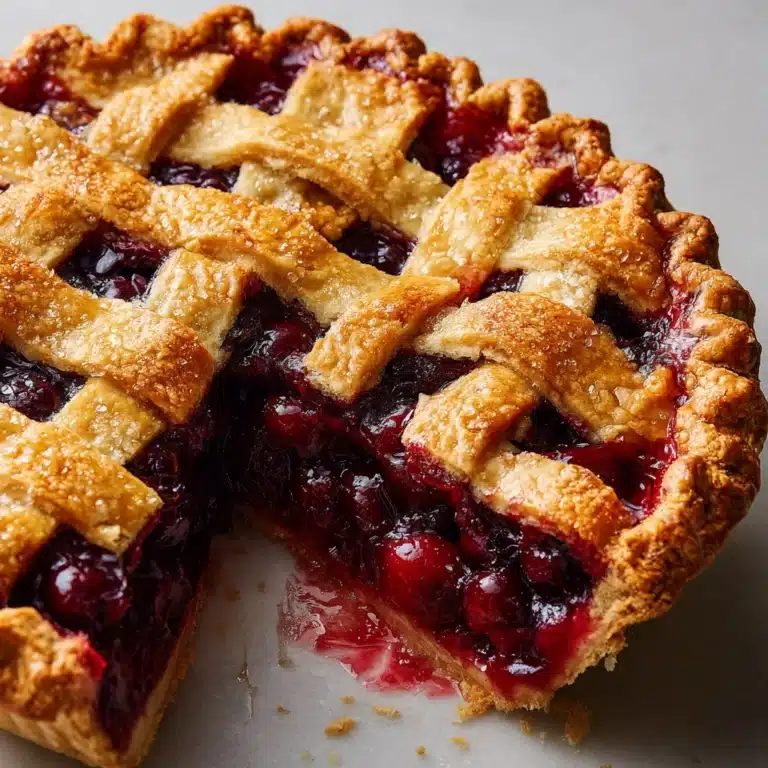 Homemade Cherry Pie Recipe