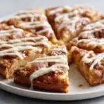 Cinnamon-Sugar Pizza made with Crescent Rolls Recipe
