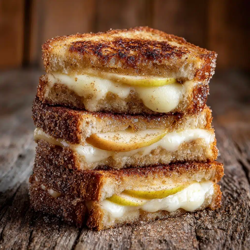 Cinnamon Brie Apple Grilled Cheese Recipe - Recipe Image