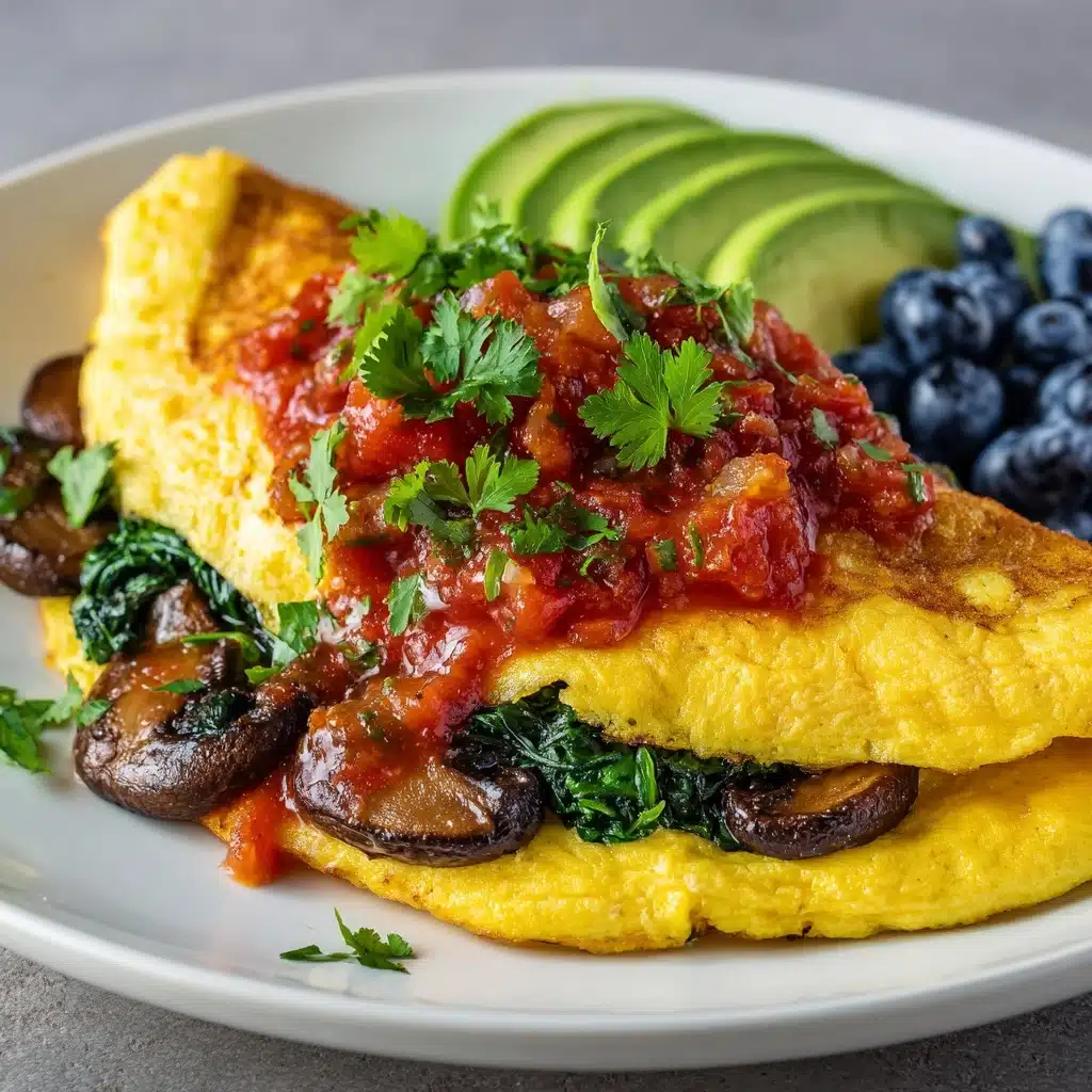 Mushroom Omelette Recipe - Recipe Image