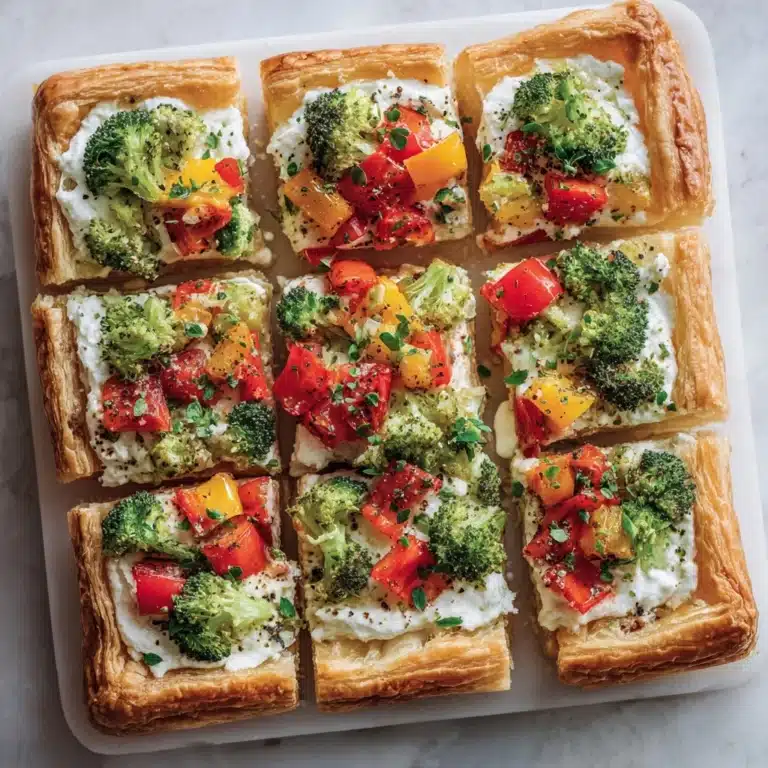 Crescent Roll Veggie Pizza With Cream Cheese Recipe