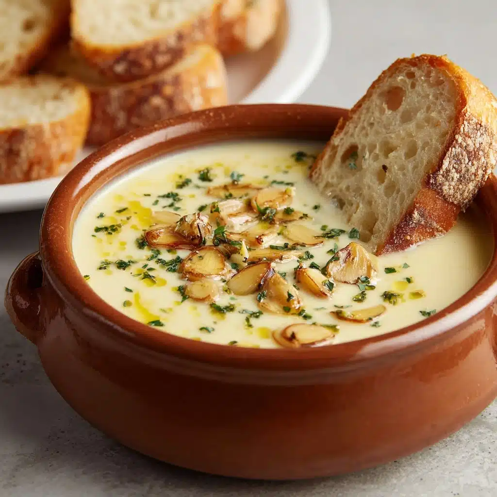 Country French Garlic Soup Recipe - Recipe Image