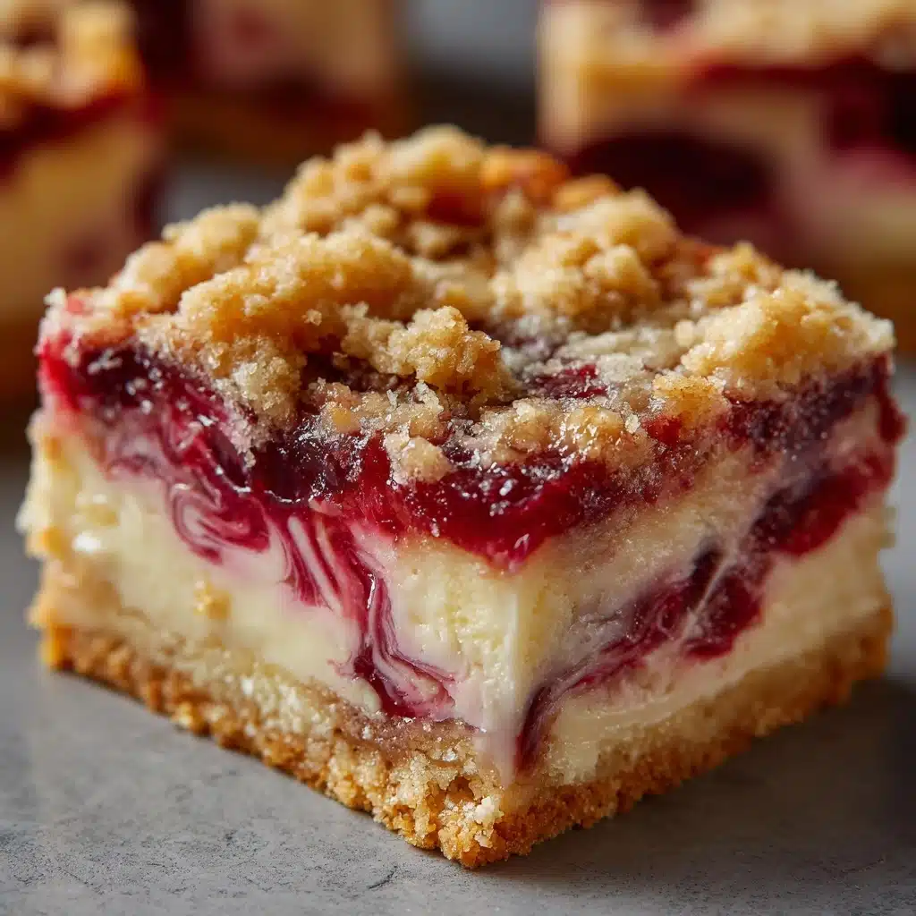 Raspberry-Rhubarb Slab Pie Recipe - Recipe Image