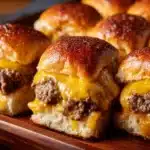 Garlic Cheeseburger Bites Recipe