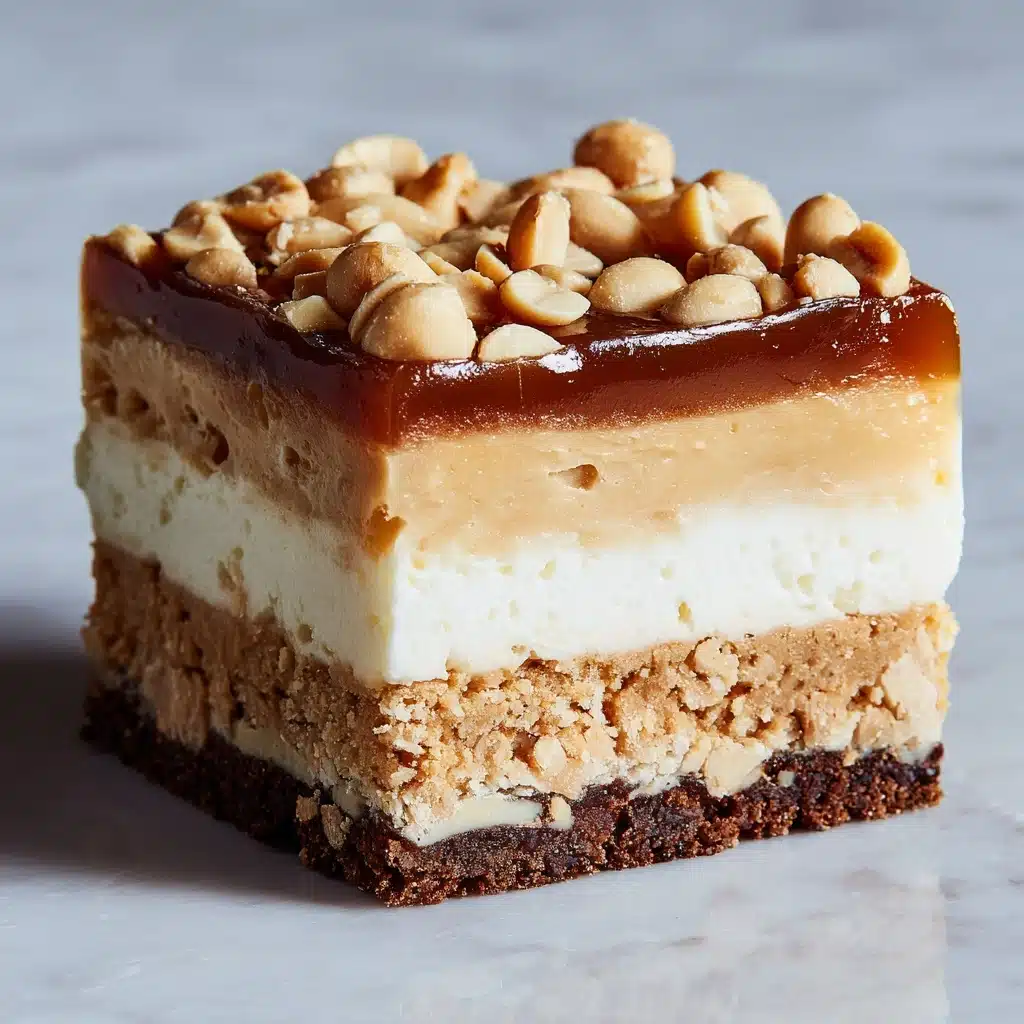 Peanut Butter Dream Bars Recipe - Recipe Image