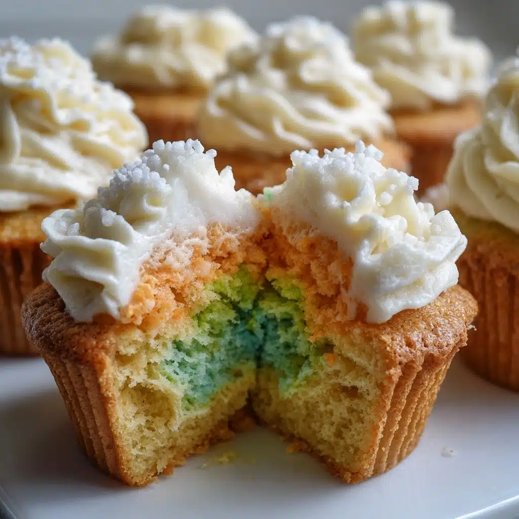 Glow-in-the-Dark Moonlit Cupcakes Recipe - Recipe Image
