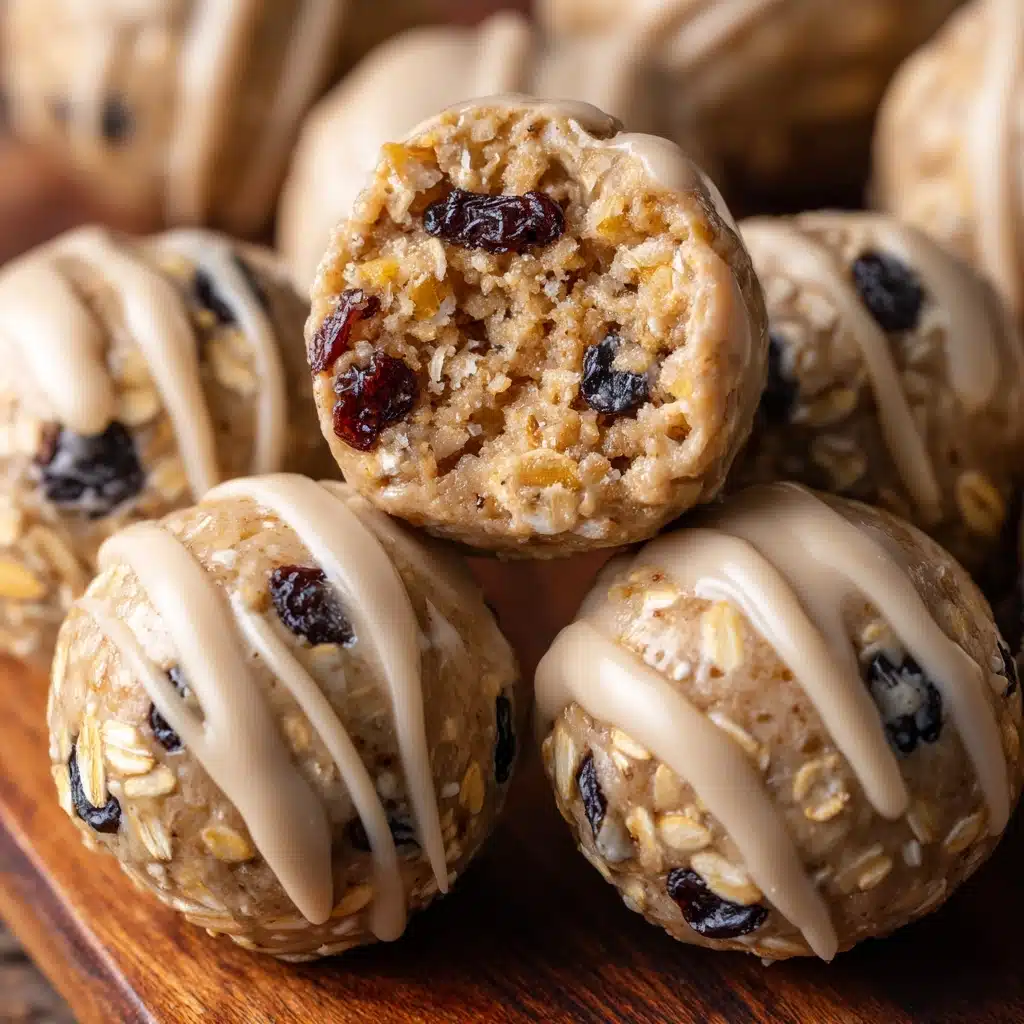 Oatmeal Raisin Cookie Protein Balls Recipe - Recipe Image