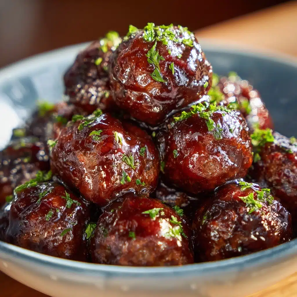 Slow Cooker Sweet & Savory Meatballs Recipe