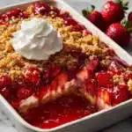 Strawberry Cheesecake Dump Cake Recipe