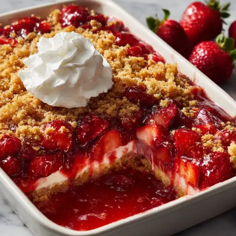 Strawberry Cheesecake Dump Cake Recipe