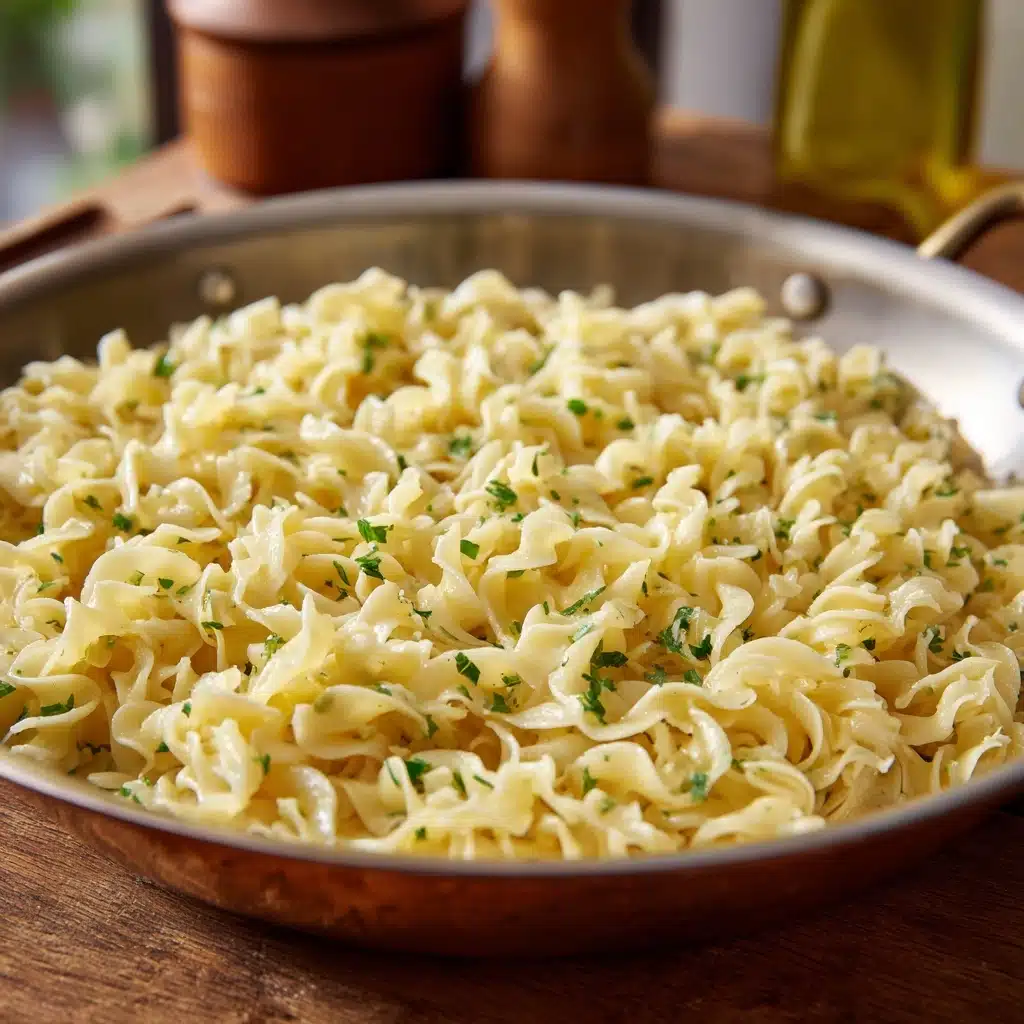 Easy One Pan Buttered Noodles Recipe - Recipe Image