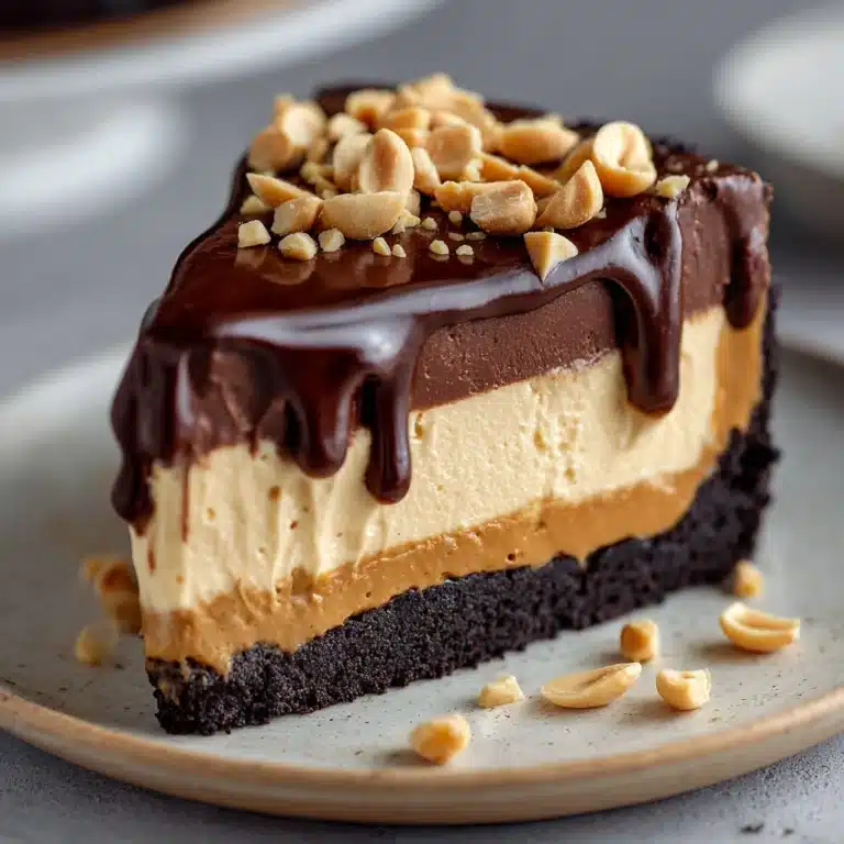 Hot Fudge Peanut Butter Pie Recipe