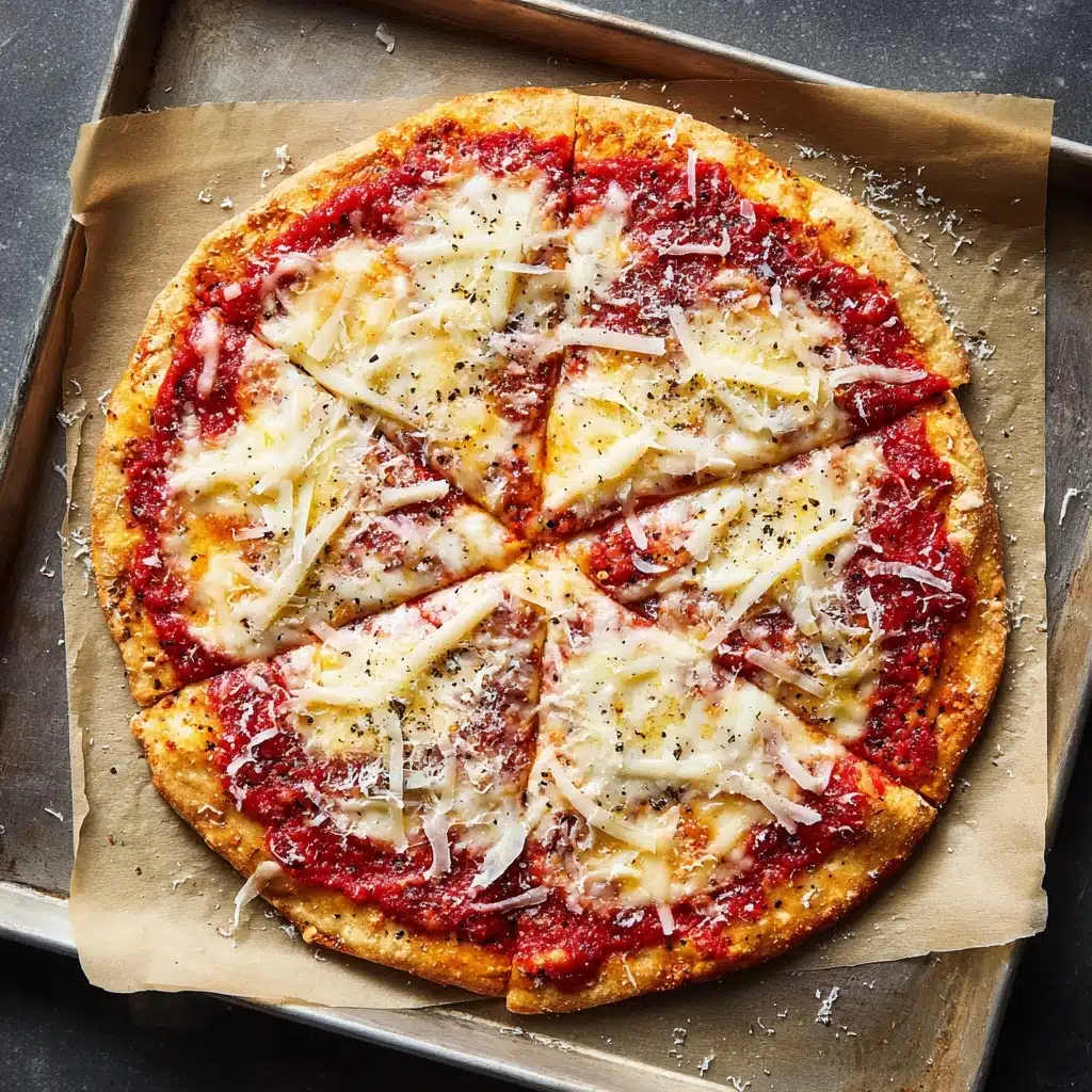 Low Carb Pizza Crust Recipe - Recipe Image