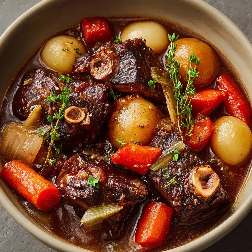 Oxtail Bourguignon Recipe - Recipe Image