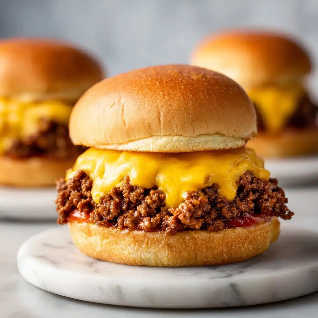 Chopped Cheeseburger Sliders Recipe - Recipe Image