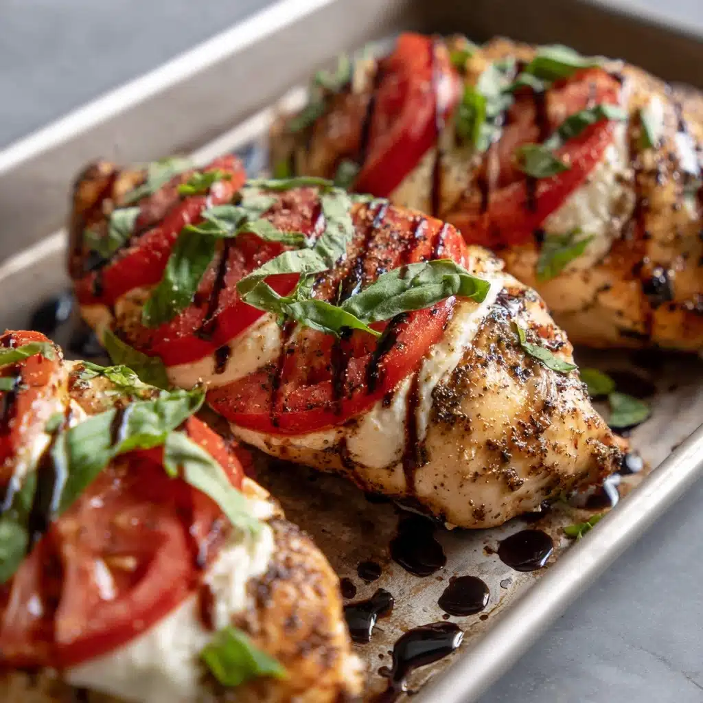Caprese Stuffed Chicken Breast Recipe - Recipe Image