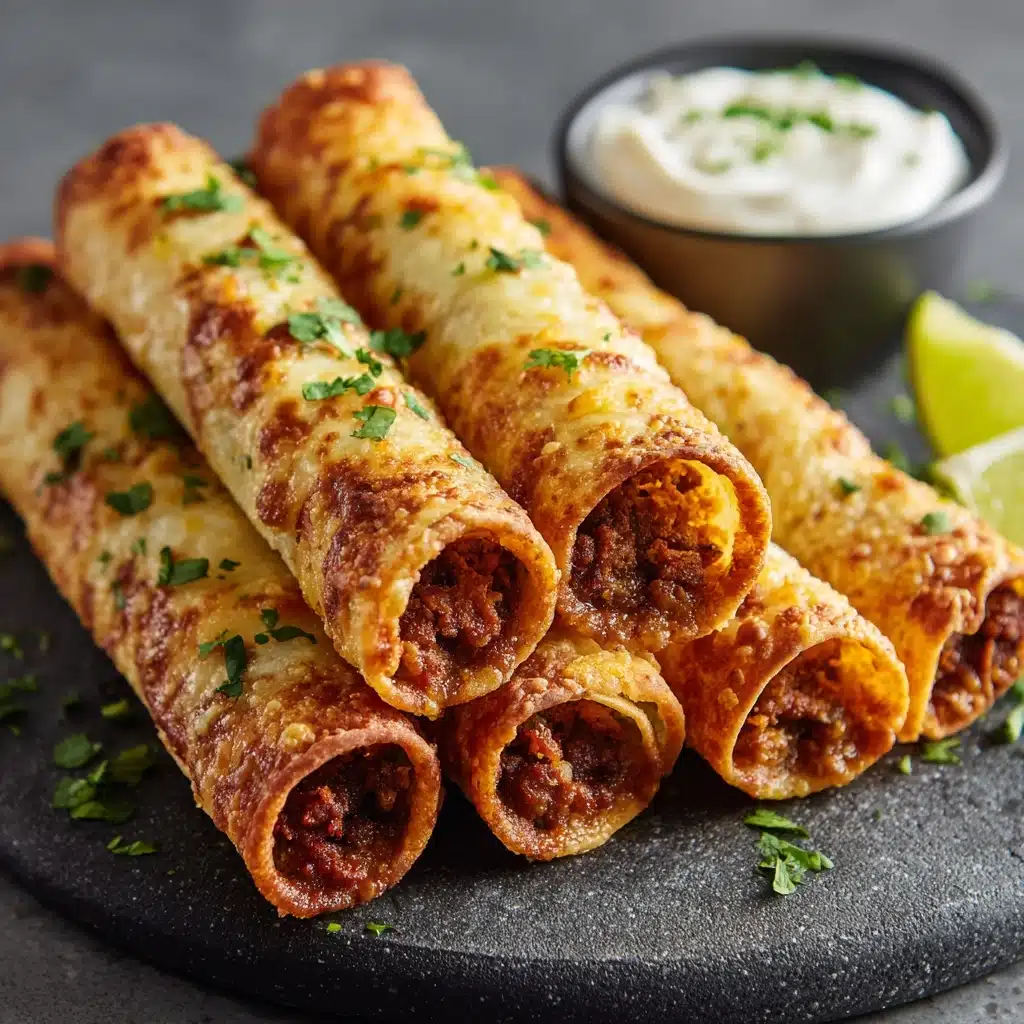 Bean & Cheese Taquitos Recipe - Recipe Image