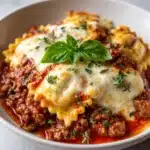 Crockpot Ravioli Lasagna Recipe