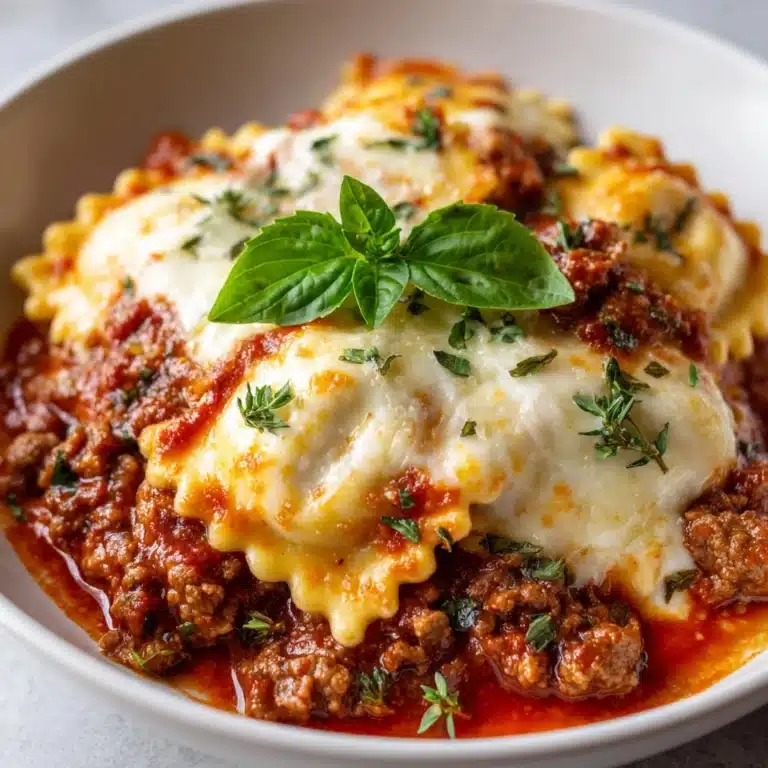 Crockpot Ravioli Lasagna Recipe