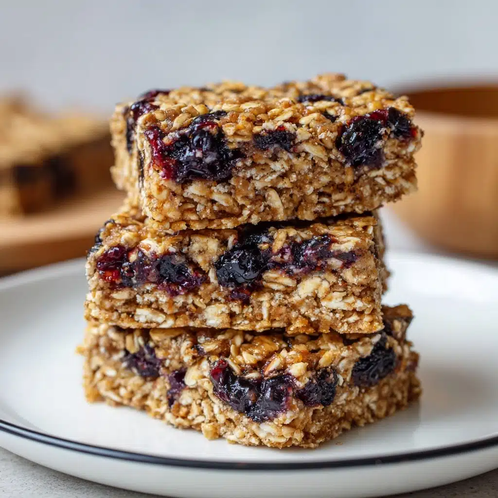 Oatmeal Bars Breakfast Recipe - Recipe Image