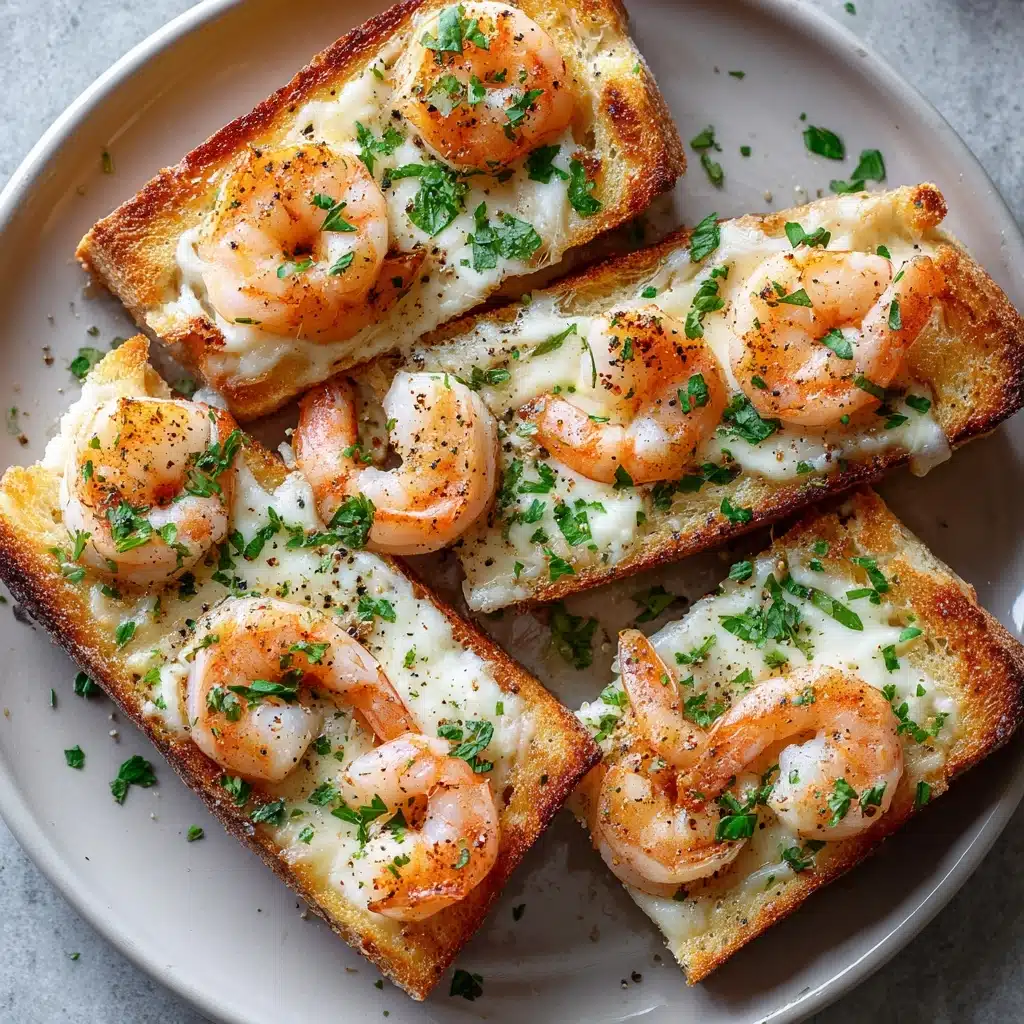 Cheesy Shrimp Toast Recipe - Recipe Image