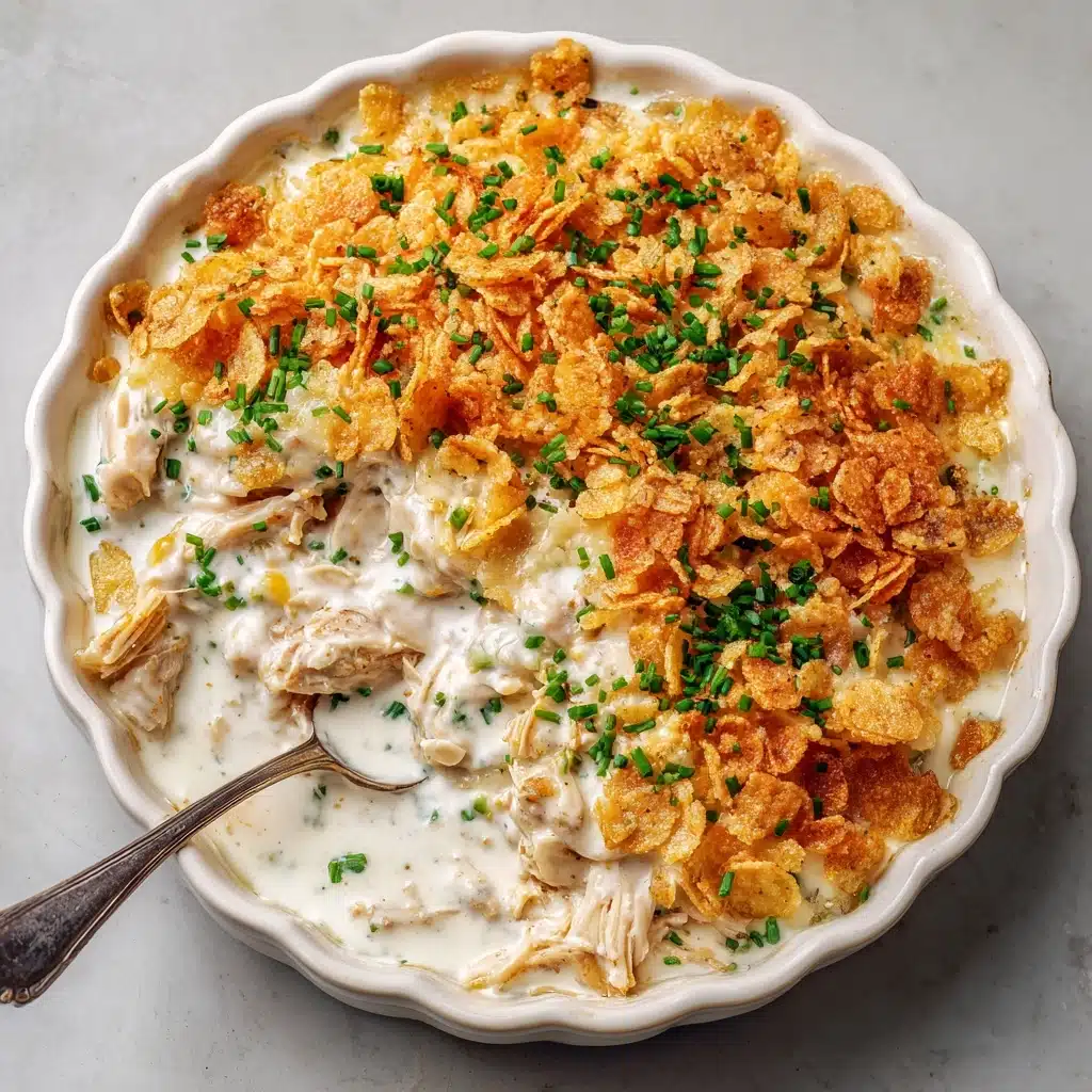 Ritz Cracker Chicken Casserole Recipe - Recipe Image