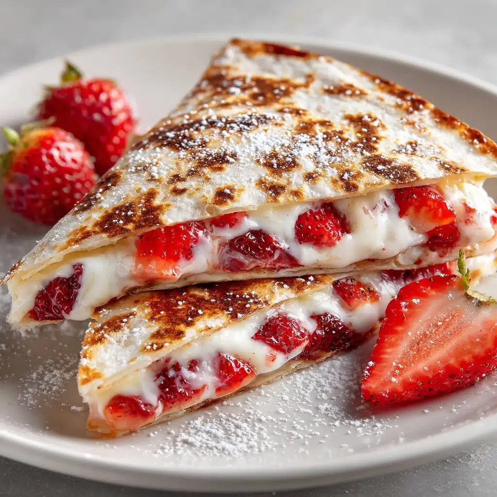 Strawberry Cheesecake Quesadilla Recipe - Recipe Image