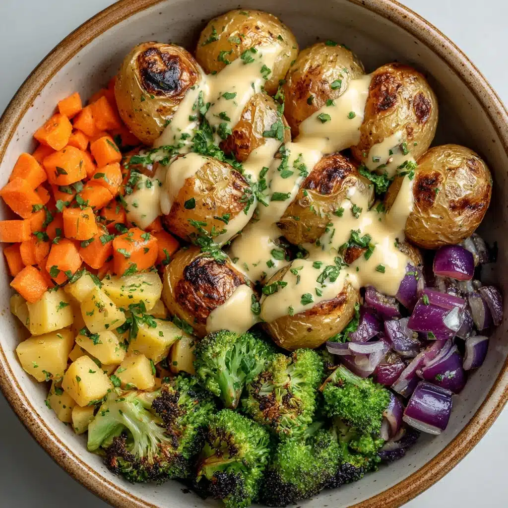Mediterranean Veggie Bowls Recipe - Recipe Image
