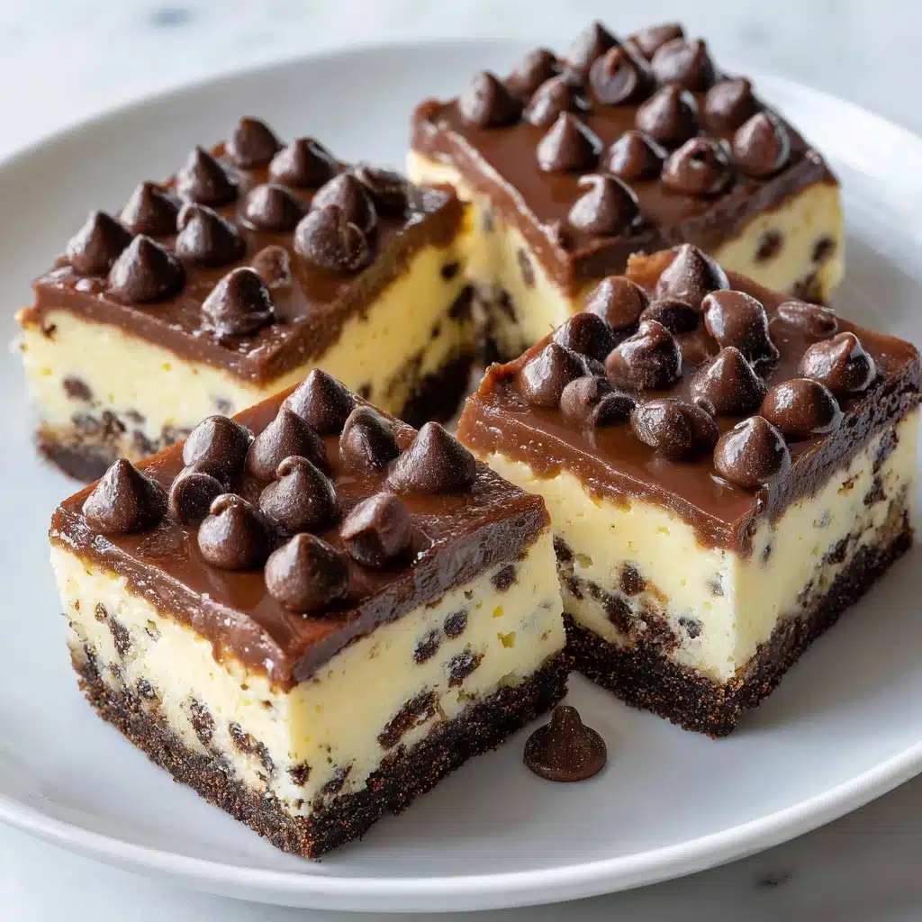 Chocolate Chip Cheesecake Bars Recipe - Recipe Image