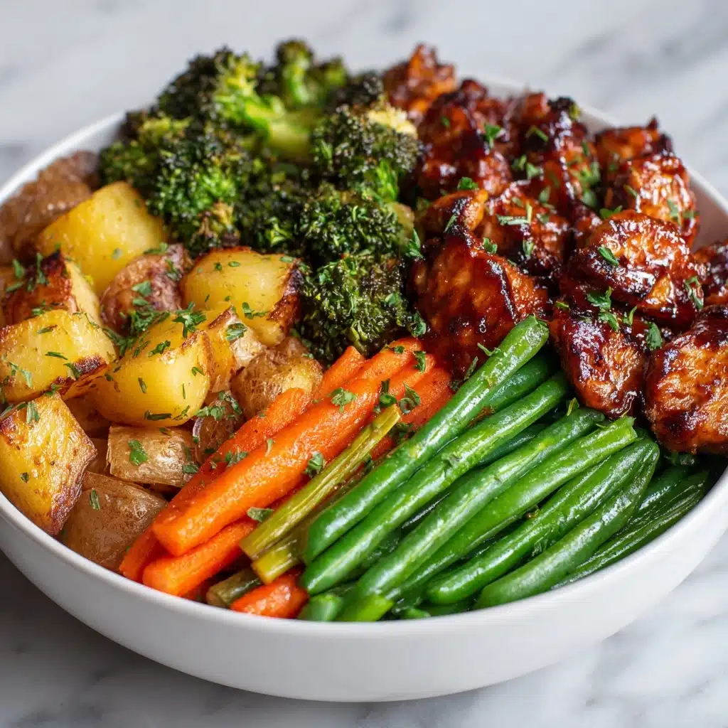 Skinny Chicken and Roasted Potato Bowl Recipe - Recipe Image