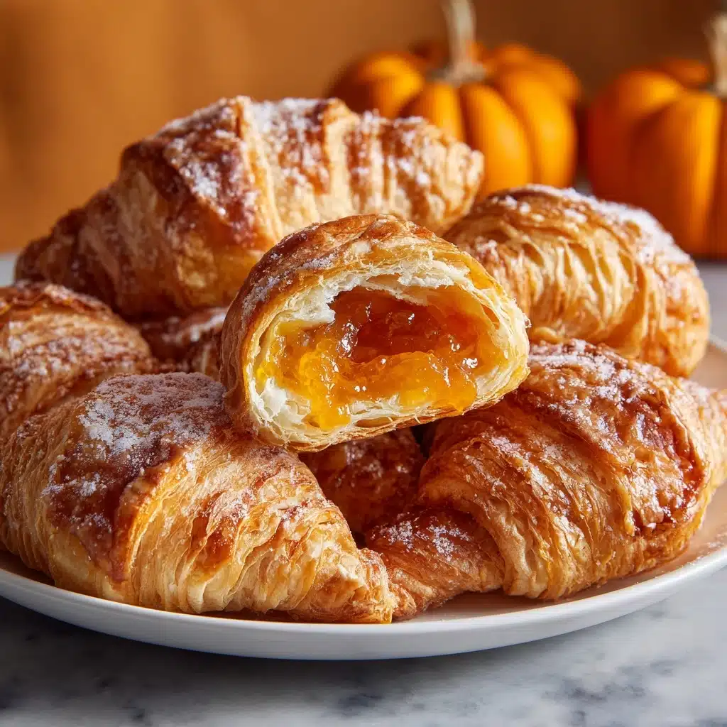 Mini Pumpkin Pie Crescent Rolls Recipe - Recipe Image