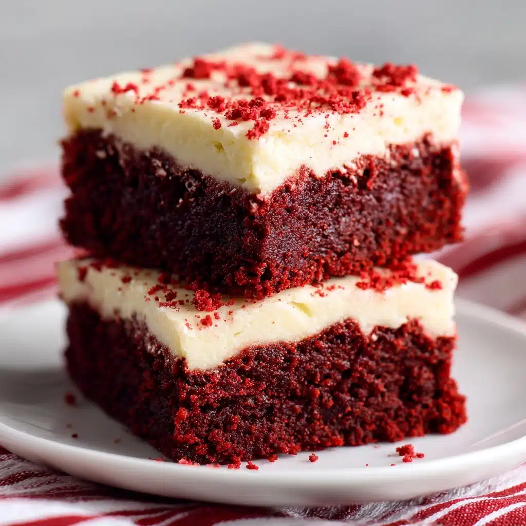 Red Velvet Brownies Recipe - Recipe Image