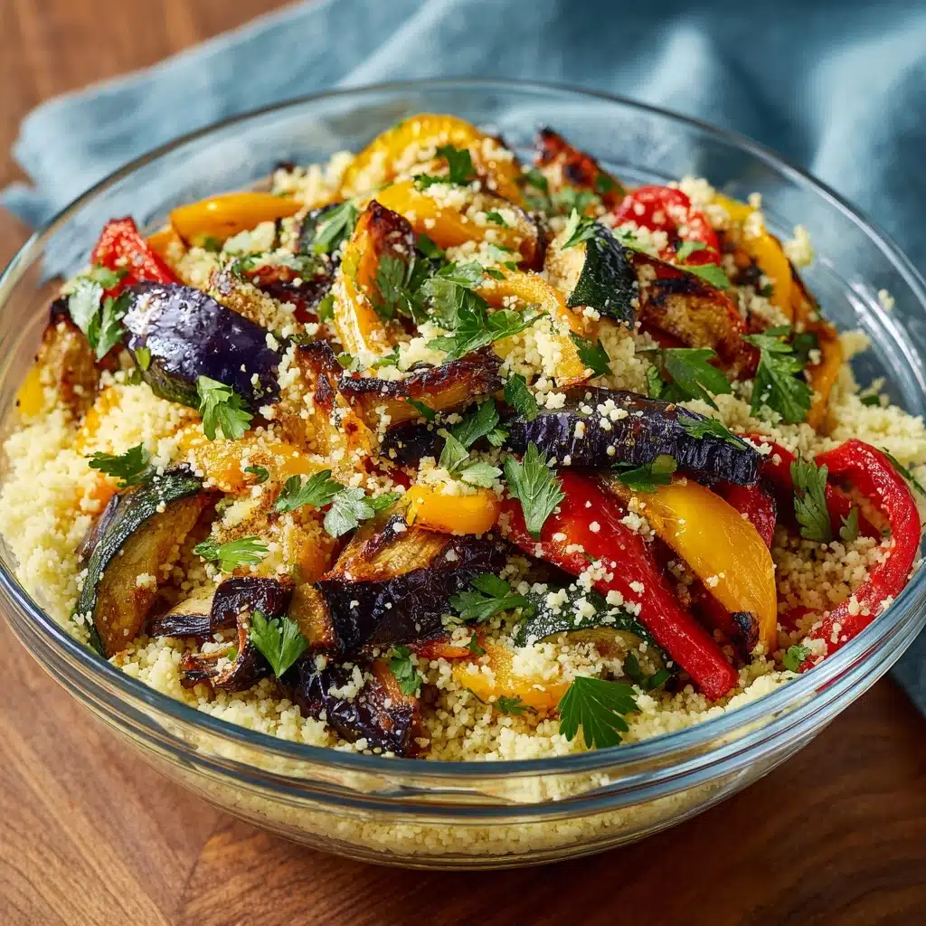 Roasted Vegetable Couscous Recipe - Recipe Image