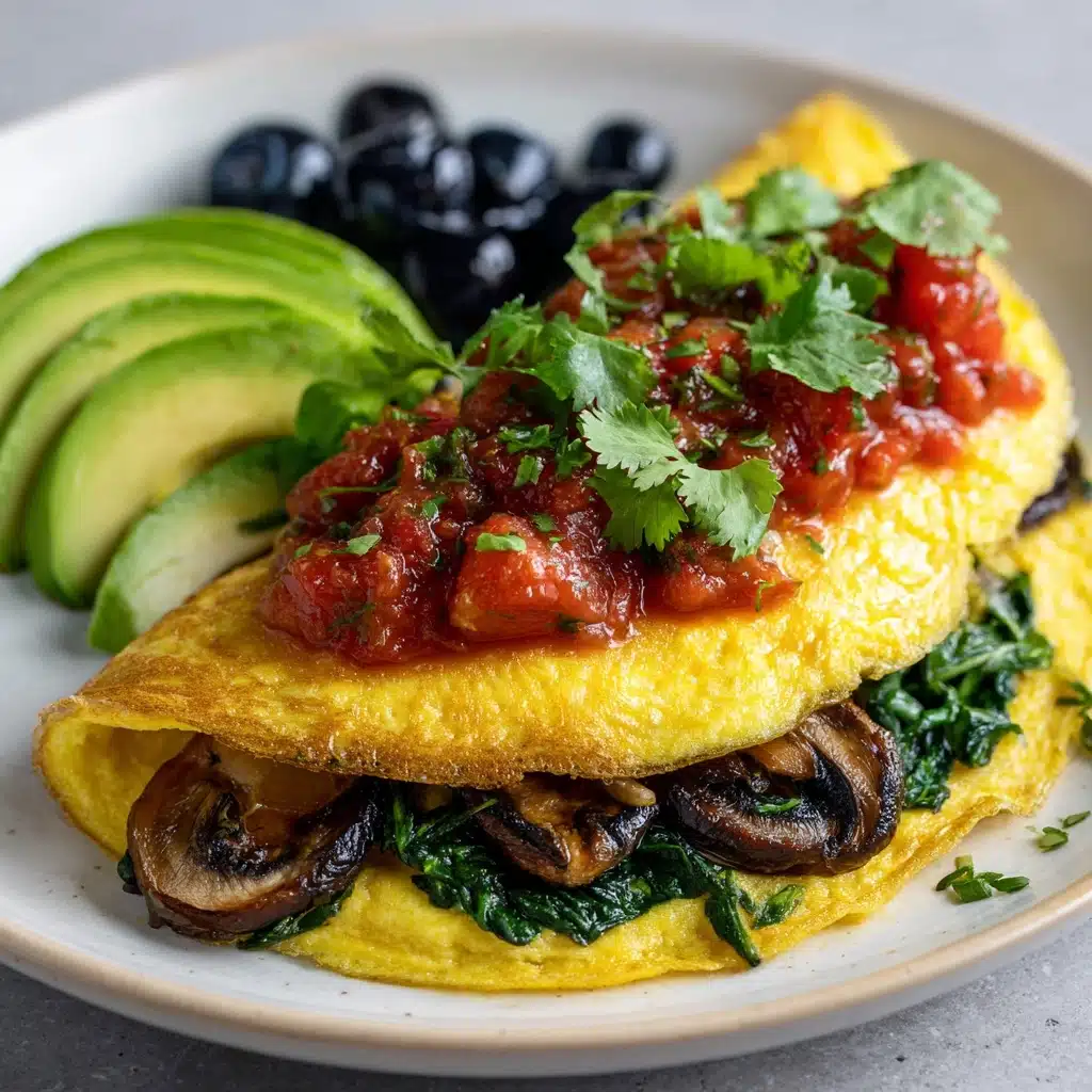 Mushroom Omelette Recipe