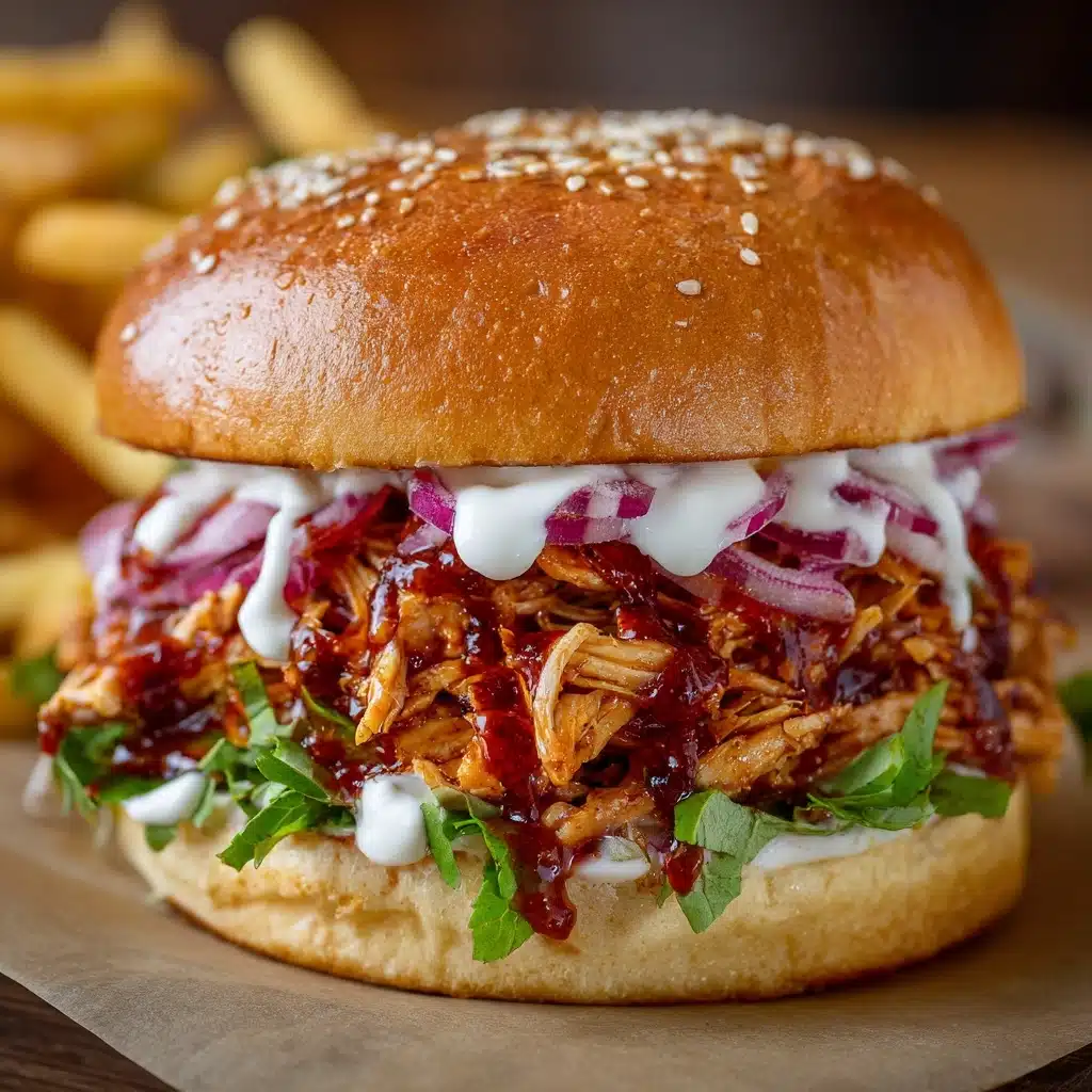 BBQ Ranch Chicken Sandwich Recipe - Recipe Image